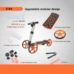Buildable Kit 20-in-1 Balance Bike No Pedal Toy For Kids Engineered Construction Kit For Children Ages 1 To 4 - Non-Electric - Image 8
