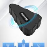 Modified Electric Mountain Bike Triangular Plastic Shell Lithium Battery Pack - Image 2