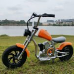 Kids Motorcycle 12Inch Electric Bike Small Size Chopper Bike For Kids, 24V Ride On Toy For Kids With LED Lights, Motorcycle Sound, 10mph & 150lb Max - Image 6