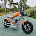 Kids Motorcycle 12Inch Electric Bike Small Size Chopper Bike For Kids, 24V Ride On Toy For Kids With LED Lights, Motorcycle Sound, 10mph & 150lb Max - Image 3