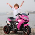 12V Kids Electric Motorcycle ,ride On Motorcycle,Three Lighting Wheels Kids Electric Toys Boys Girls Motorcycle, Children Battery Motor Bikes Rechargeable 3 Wheels Ride On Electric Motorcycle - Image 3
