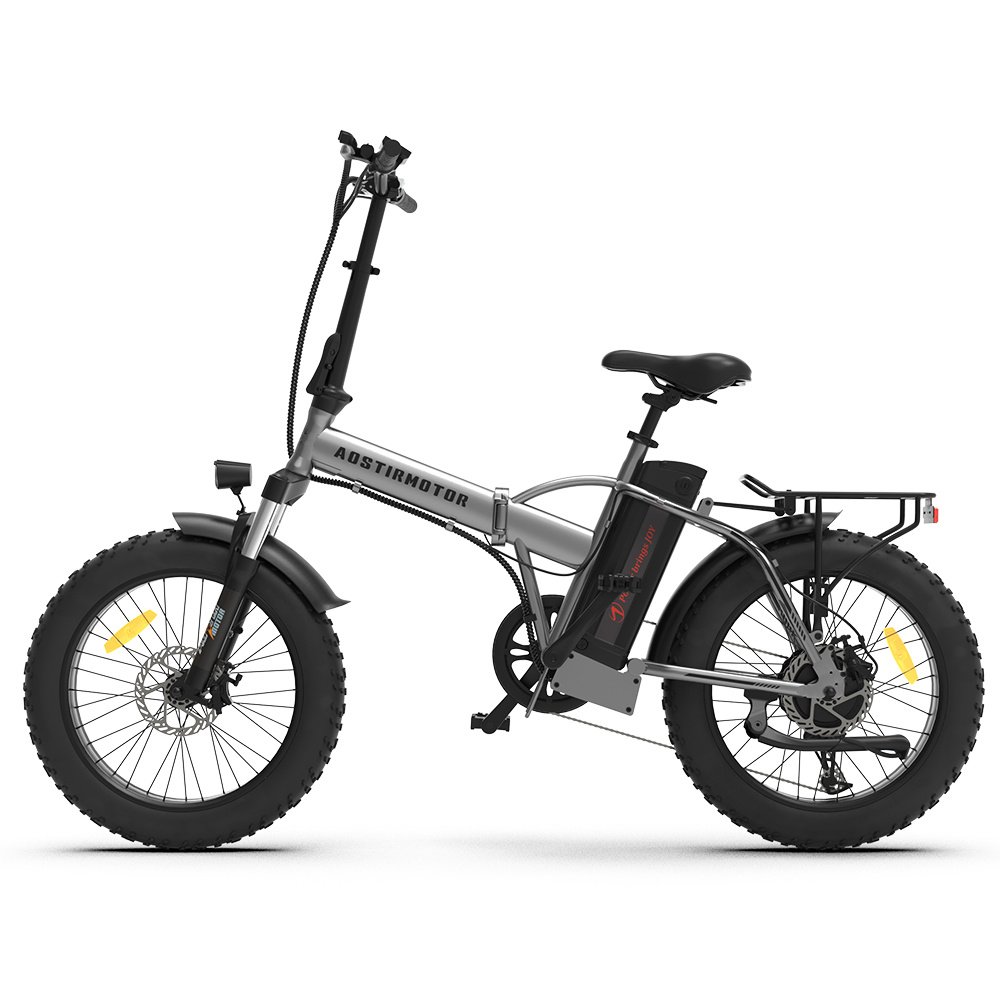 601b490c-6e3f-4bd0-a298-774fd25c7407.jpg 20x4.0 Inch Foldable Fat Tire Electric Bike 48V 12.5AH Extended Range Dual Disc Brakes Fenders - Image 1