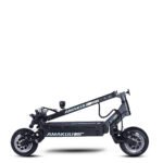 Electric Scooter, 72V Dual Power Motor, 11 Inch Road Tire Foldable Electric Scooter - Image 4