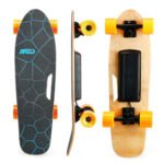 Small Electric Skateboard With Remote Control, 350W, Max 10 MPH, 7 Layers Maple E-Skateboard, Load Up To 100kg For Adult, Teens, And Kids
