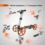Buildable Kit 20-in-1 Balance Bike No Pedal Toy For Kids Engineered Construction Kit For Children Ages 1 To 4 - Non-Electric - Image 4