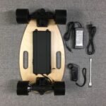Electric Land Surfboard Four Wheel Skateboard Portable - Image 10