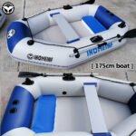 Rubber Boat Thickened Hard Bottom Motor Inflatable Boat Kayak Bare Boat - Image 4