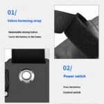 Modified Electric Mountain Bike Triangular Plastic Shell Lithium Battery Pack - Image 3