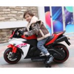 Electric Motorcycle  12V Kids Toys MotorcycleKids Electric Carelectric Ride On Toys For 3 4 5 6 Years Boys Girls With Training Wheelsmanual ThrottleDrive By Hand  Ighting Wheels - Image 3