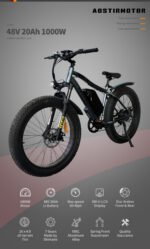 Foldable 20x4.0 Fat Tire E-Bike For Commuting - 500W Motor, 36V 13AH Battery, LCD Display & Dual Disc Brakes - Image 6