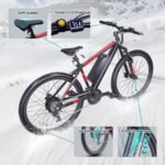 350W 20in City Electric Bike, 40km Range, 21-Speed Gears, Mechanical Disc Brakes - Image 4