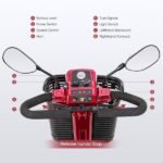 4-wheel Electric Scooter With Basket And Extended Battery - Banned Temu - Image 4